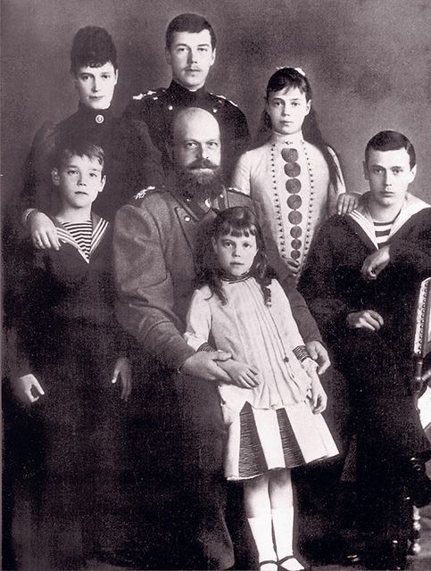 С. Левицкий. Семья императора АЛЕКСАНДРА III. 1888